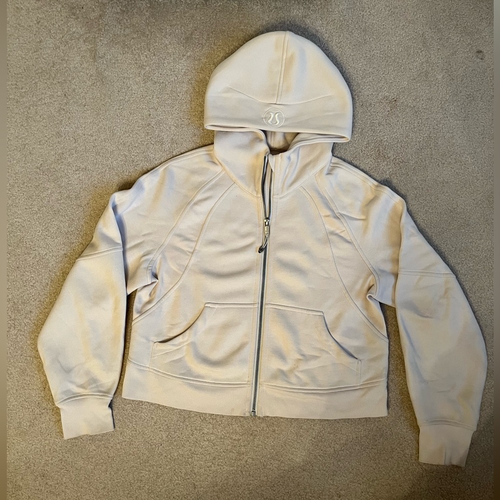 lululemon scuba oversized full zip hoodie